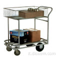 Carrello per lo shopping del supermercato con ruote